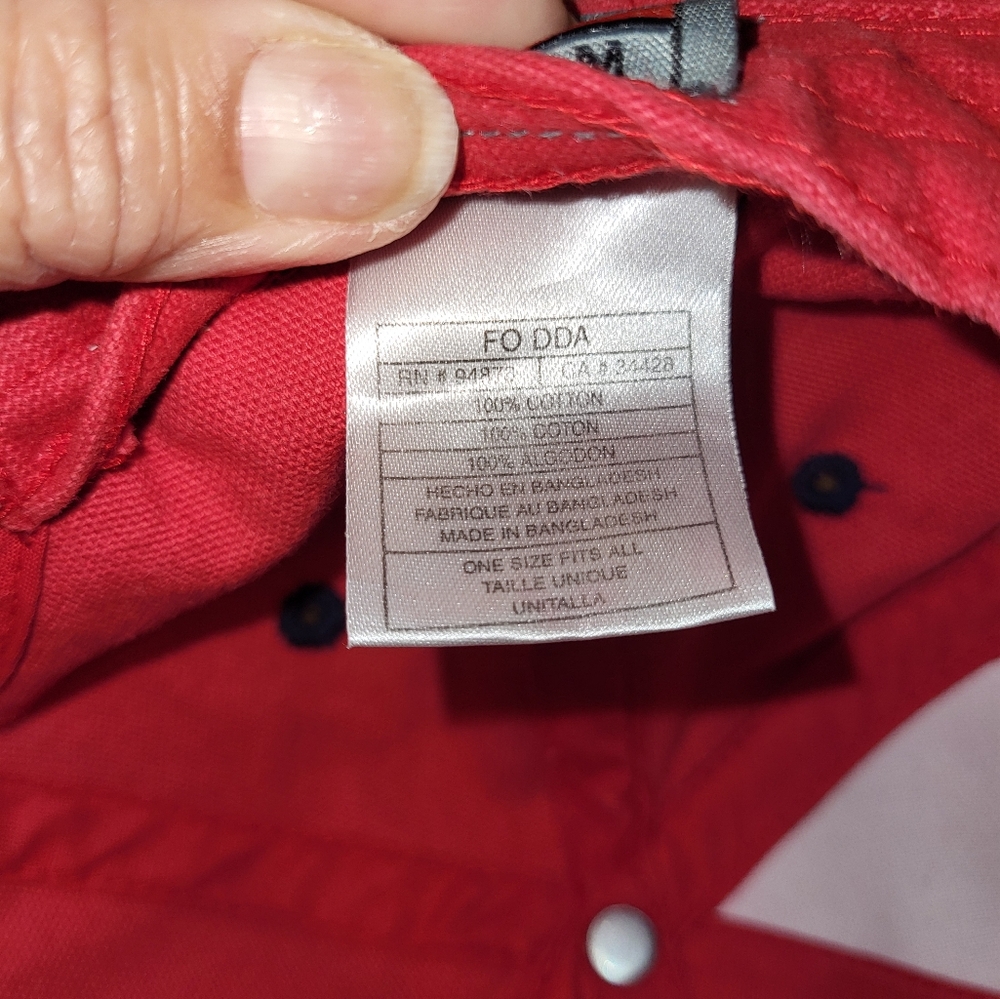 Nike Houston Rockets Cap Red Adjustable Strap - Picture 8 of 8